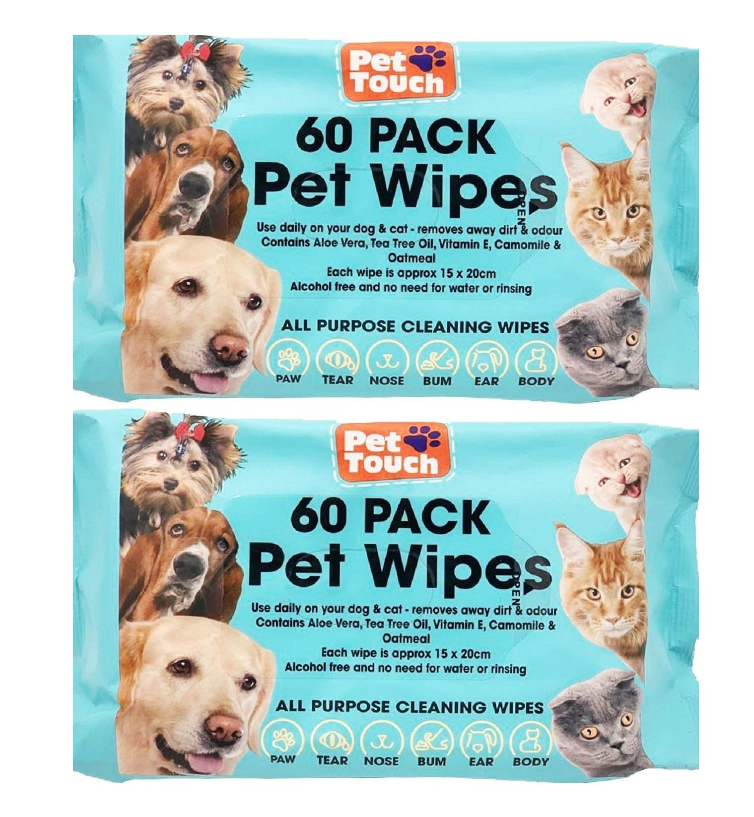 Hypoallergenic Pet Wipes